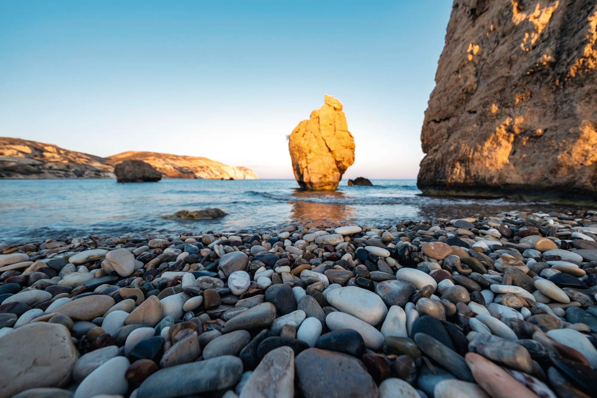 View of Aphrodite’s Rock.
