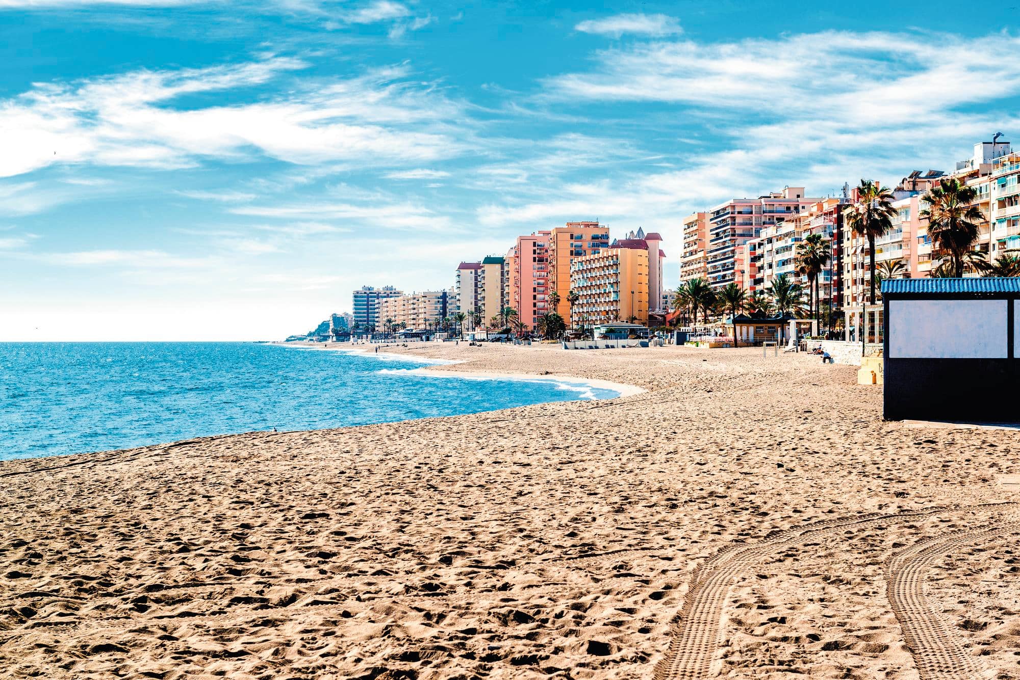 Fuengirola beach, Costa del Sol