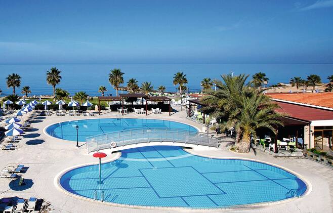 Kefalos Beach Tourist Village In Paphos Firstchoice Co Uk