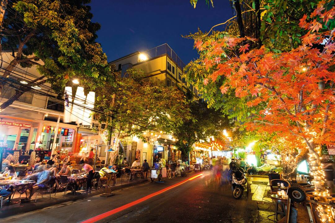 Khao San road, Bangkok, Thailand