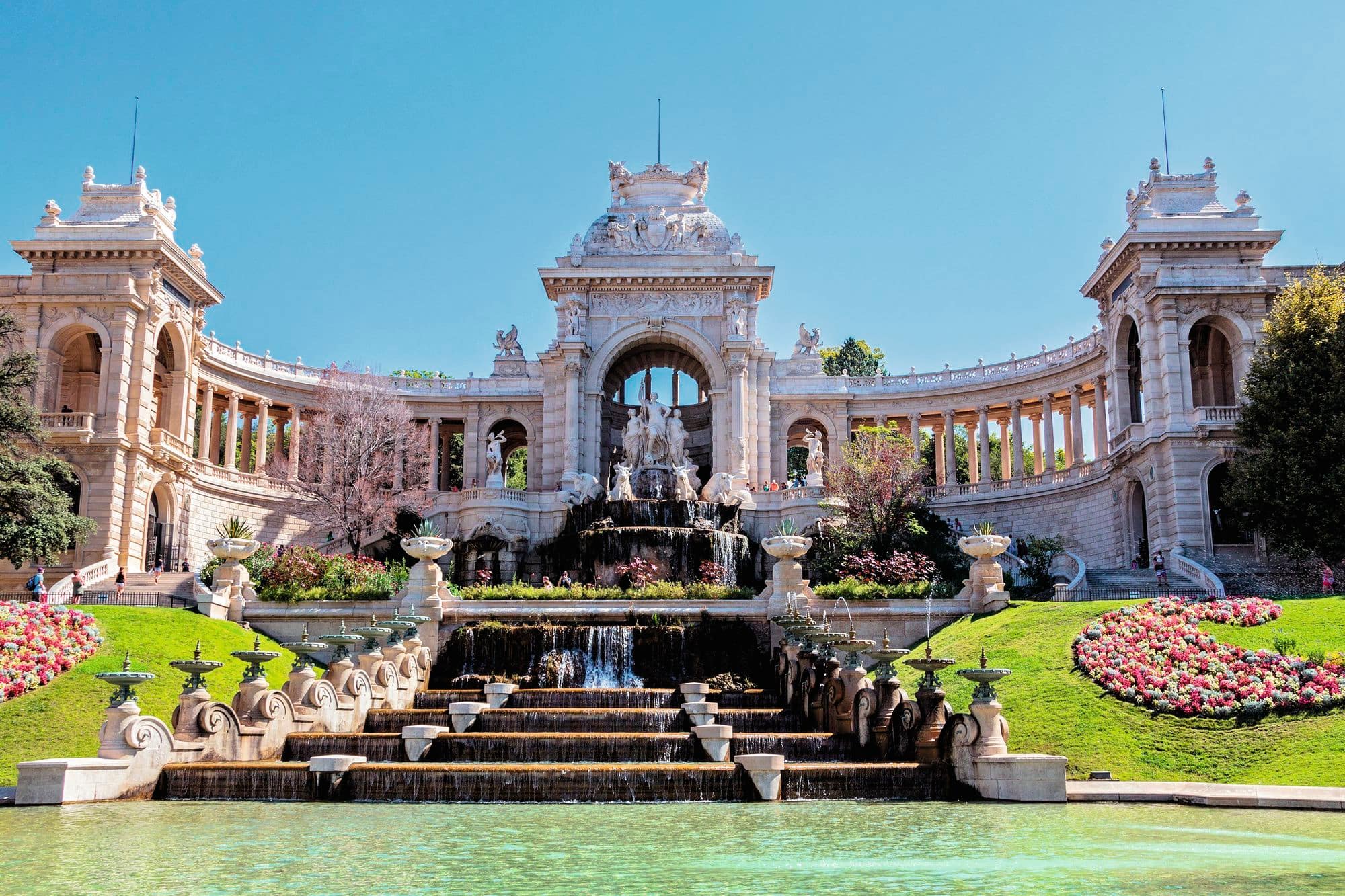 Palais Longchamp, Marseille.