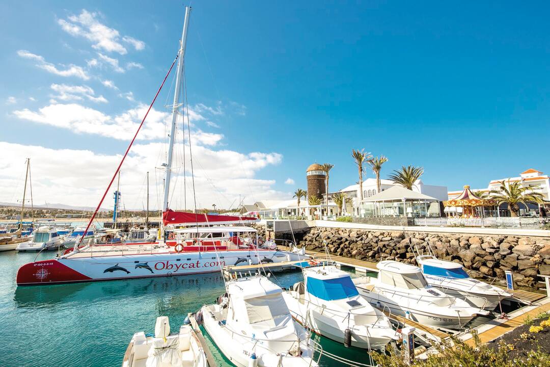 Marina in Caleta de Fuste, Fuerteventura