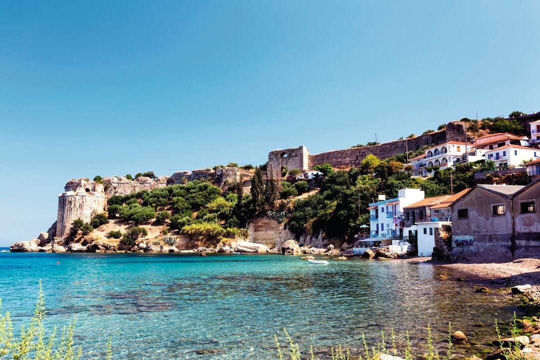Medieval castle in Koroni