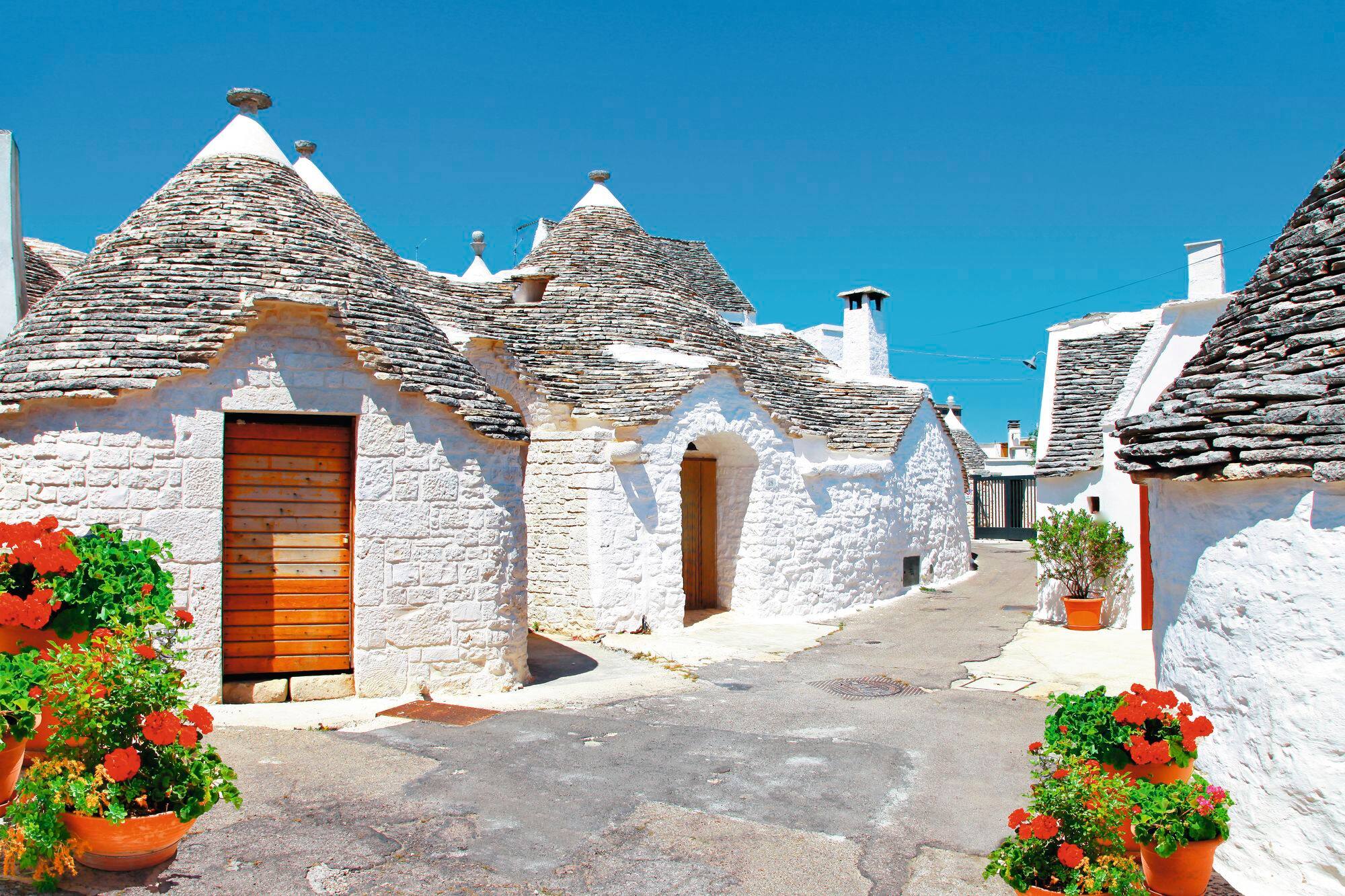 Trulli houses, Alberobello, Puglia