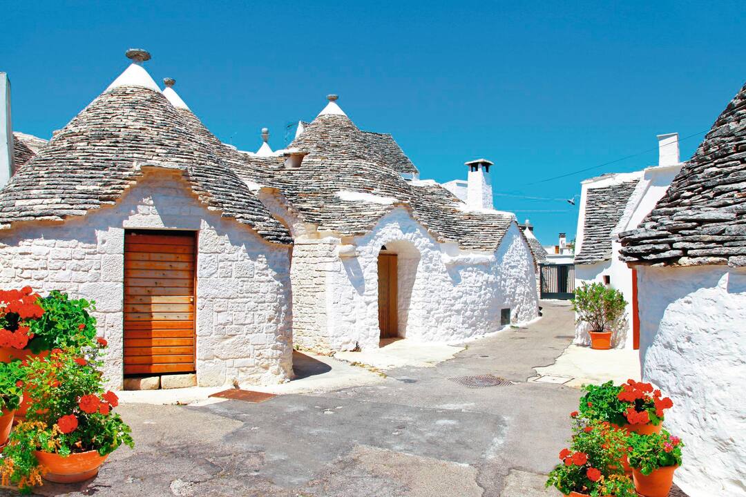 Trulli houses, Alberobello, Puglia