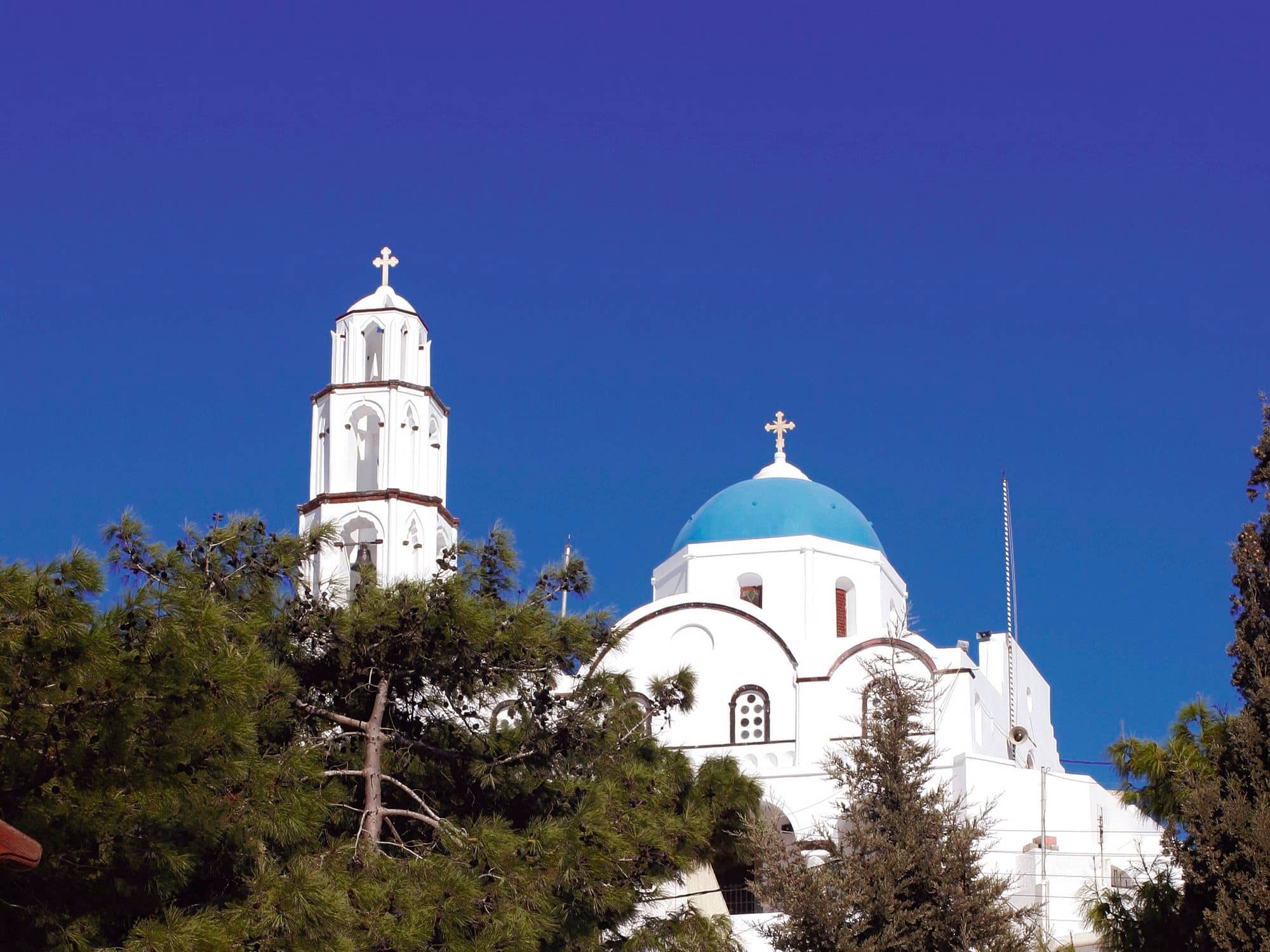 A Greek Orthodox church, Pyrgos