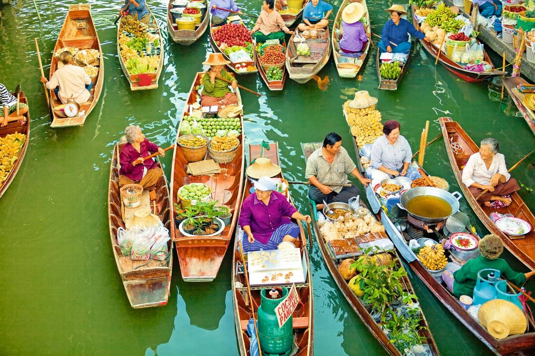 Floating Markets, Bangkok