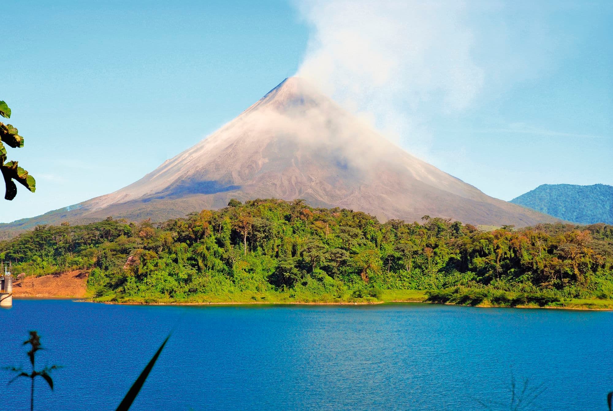 Arenal volcano in Costa Rica.