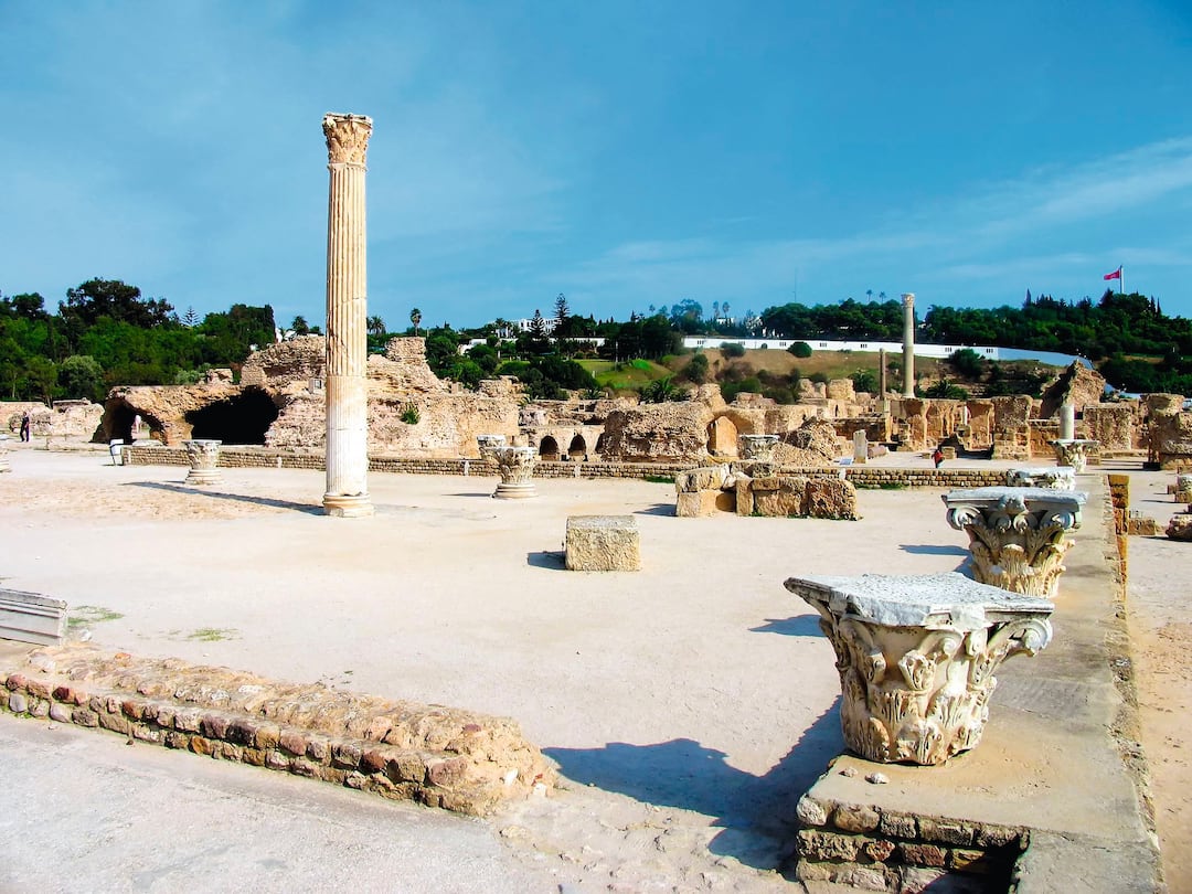 Ruins of Cathage, Tunisia