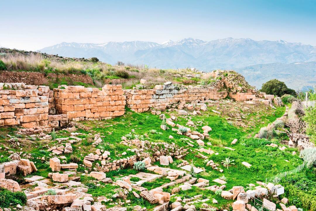 Ruins at Aptera, Crete
