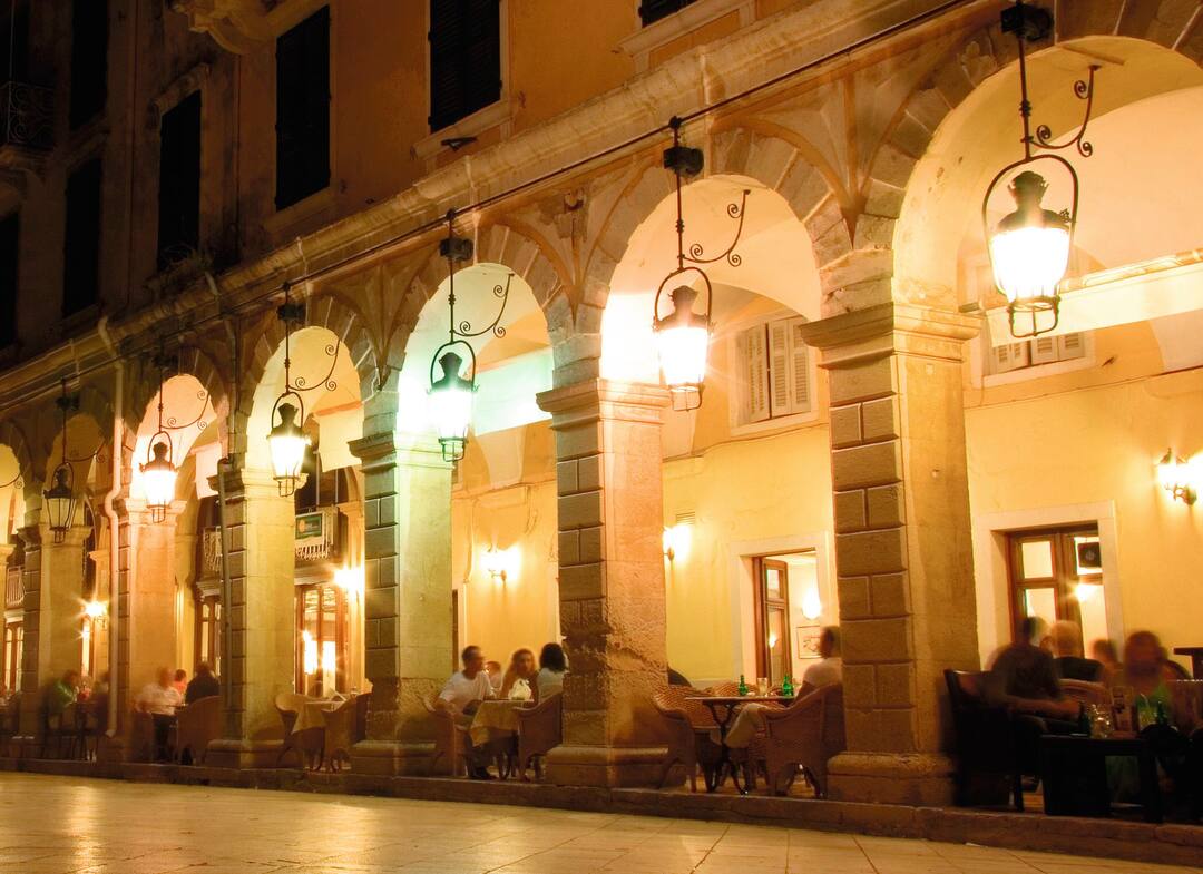 Liston Street, Corfu Town