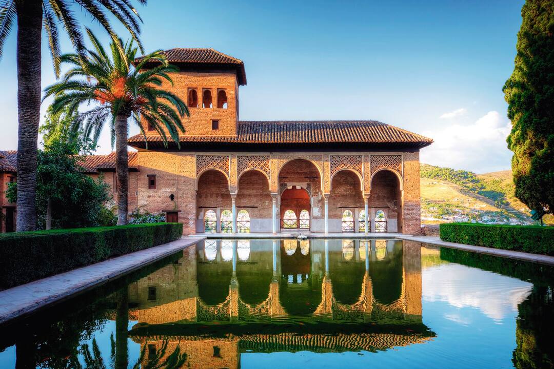 Alhambra Palace near Costa Del Sol, Spain