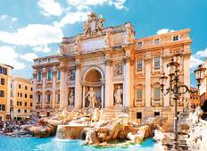 The Trevi Fountain, Rome, Italy