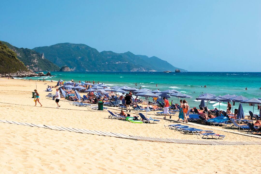 Glyfada Beach, Corfu
