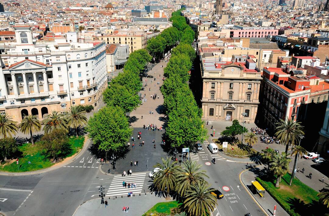 Las Ramblas, Barcelona