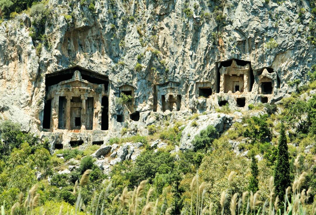 Fethiye Cliff Tombs, Turkey