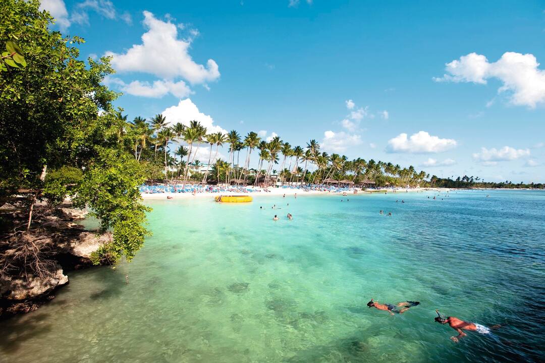 Snorkelling activities, Bayahibe, Dominican Republic