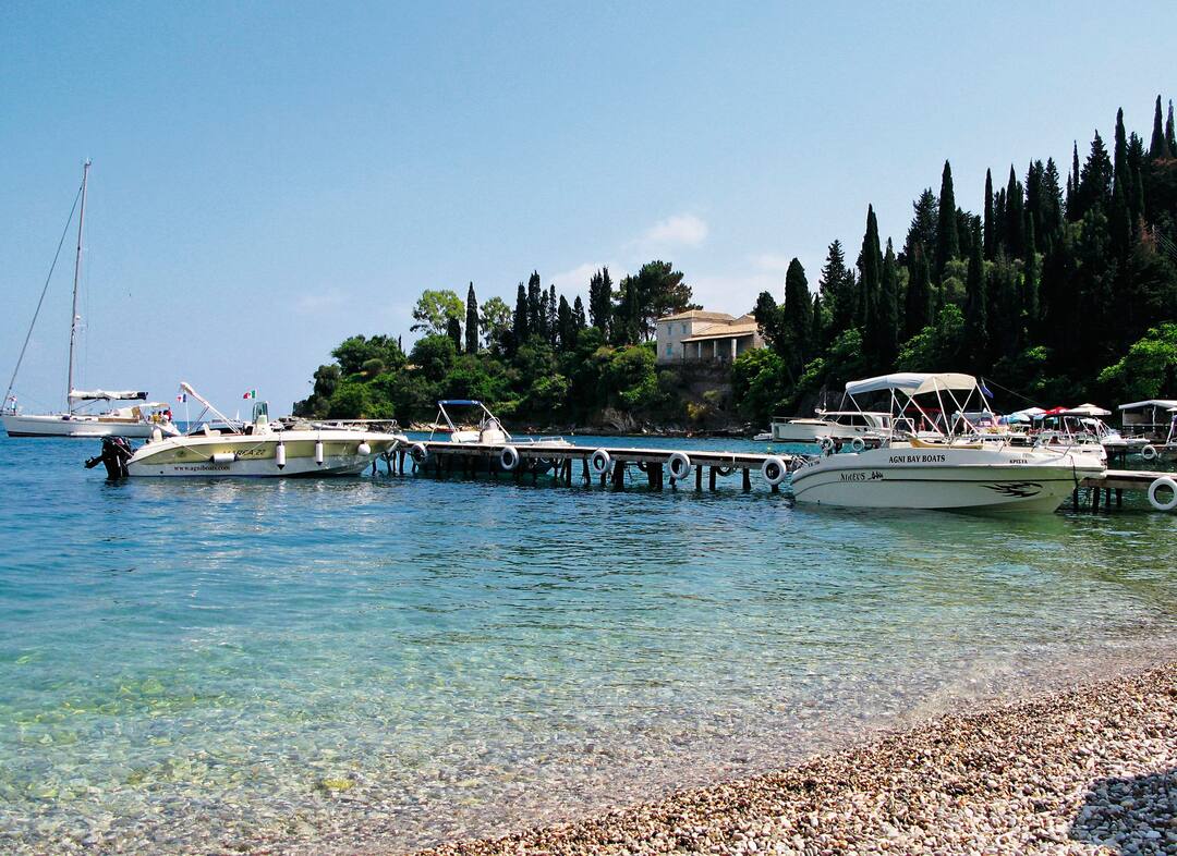 Agni Bay, Corfu