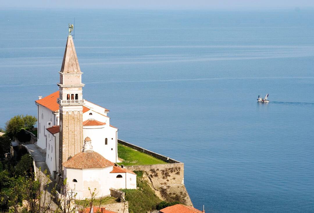 Piran Church, Slovenia