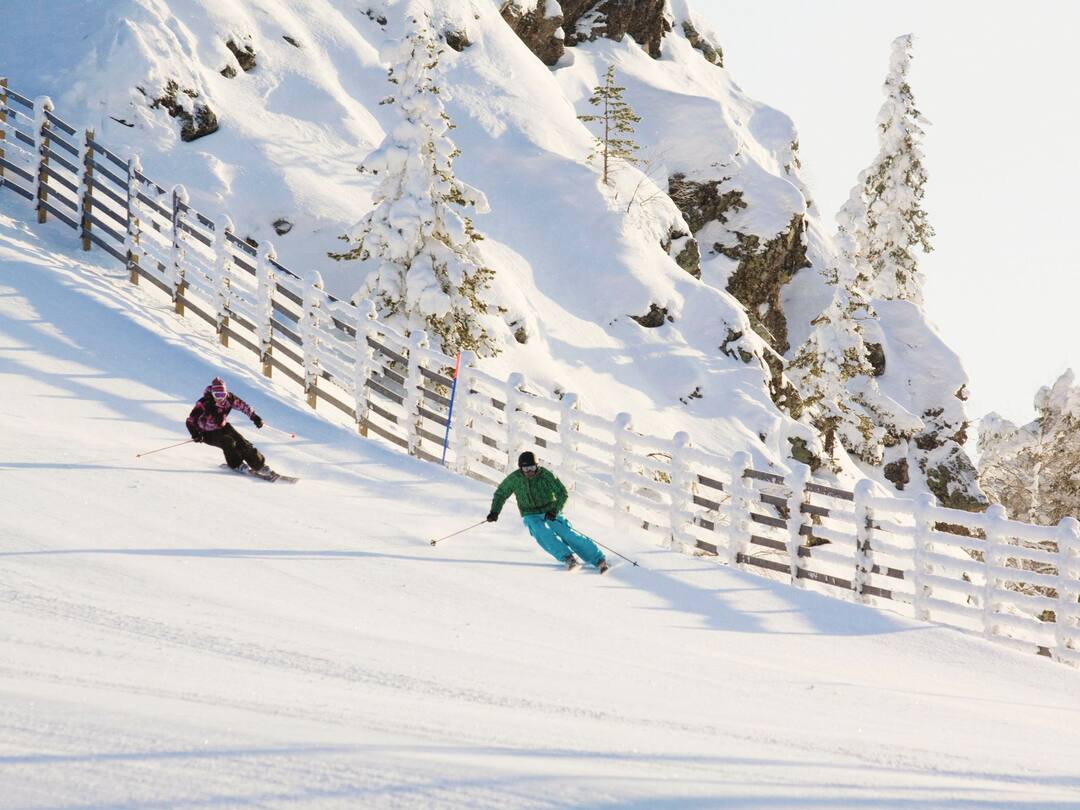 Skiing