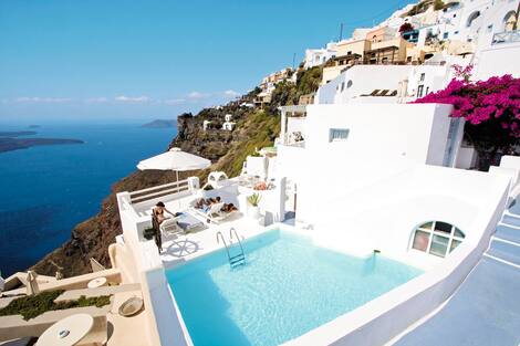 On The Rocks Hotel In Imerovigli Tui Co Uk