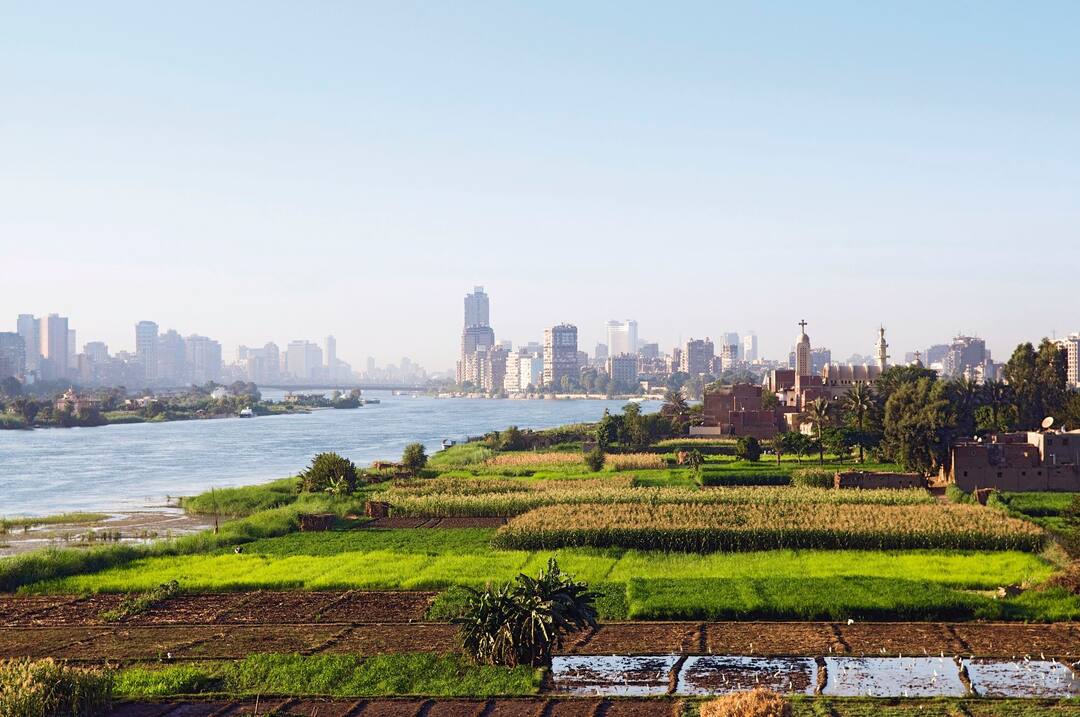 River Nile and Cairo, Egypt