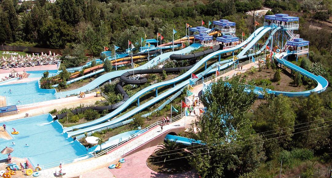 Aqualand waterpark, Corfu
