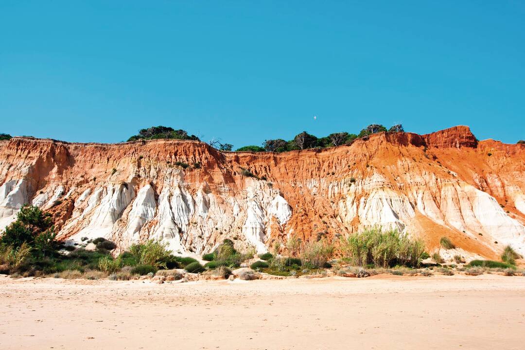 Praia da Falesia cliffs, Portugal