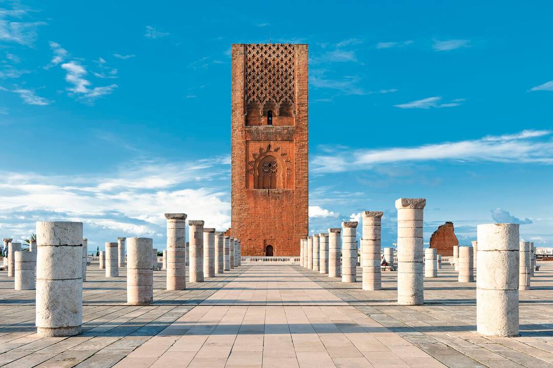 Hassan Tower, Rabat, Morocco