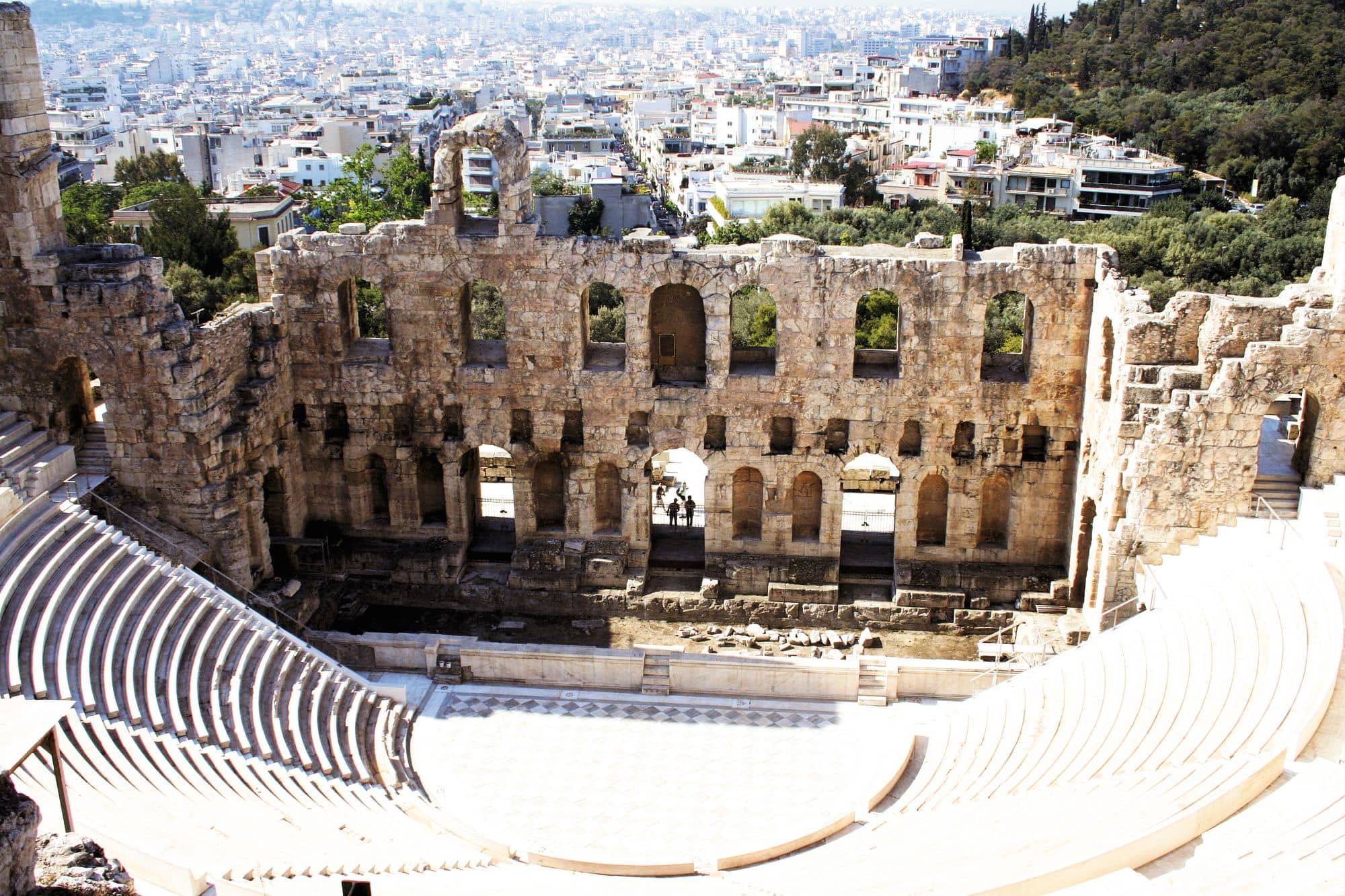 Ancient amphitheatre in Athens