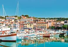 Cassis harbour, Toulon, Cote D'Azur
