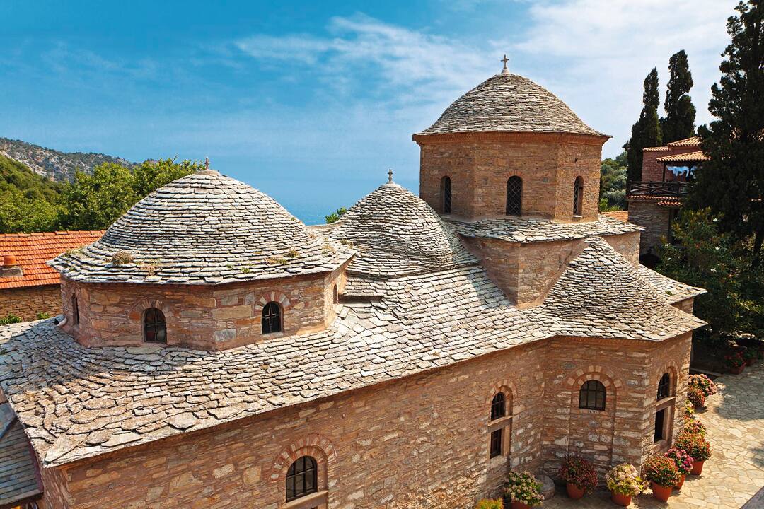 Panagia Evangelistra Monastery, Skiathos