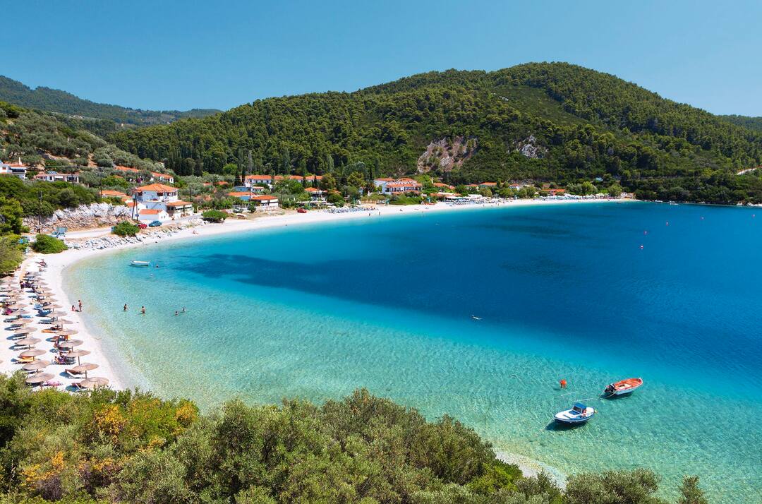 Panormos Beach, Skopelos