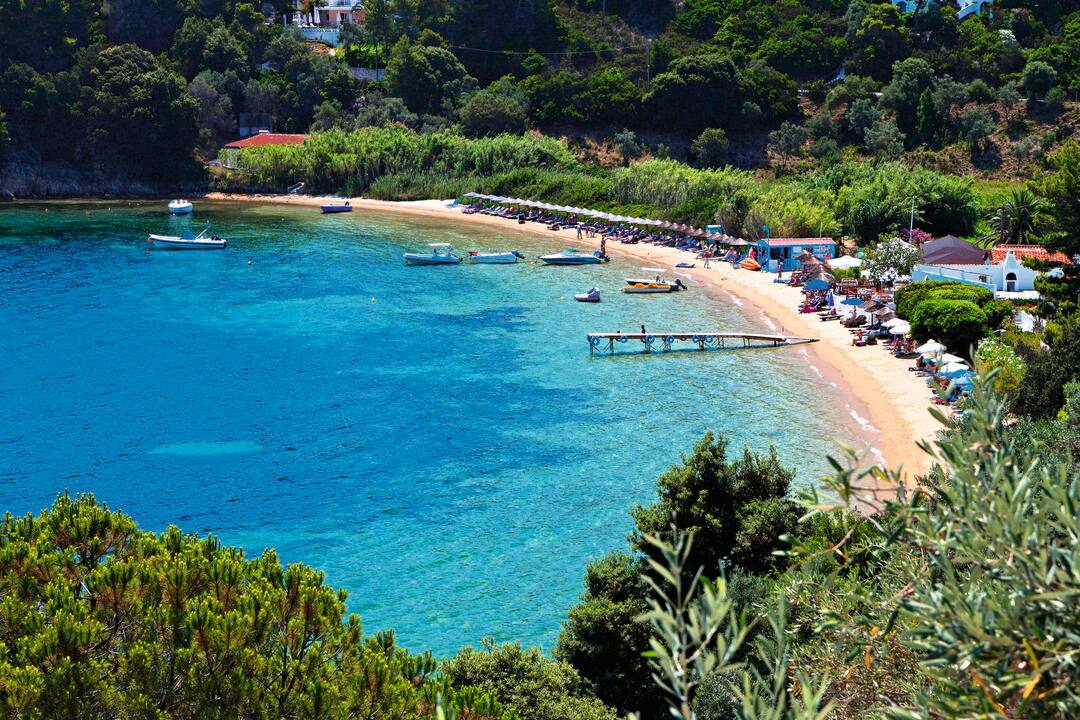 Kanapitsa Beach, Skiathos