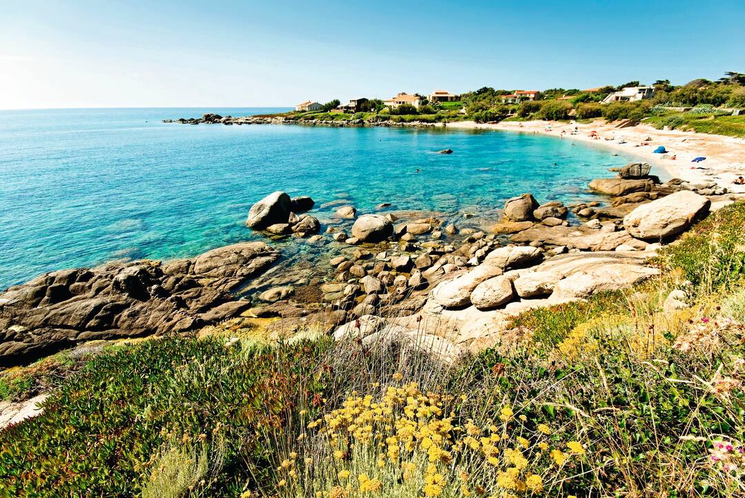 Calvi beach, Corsica