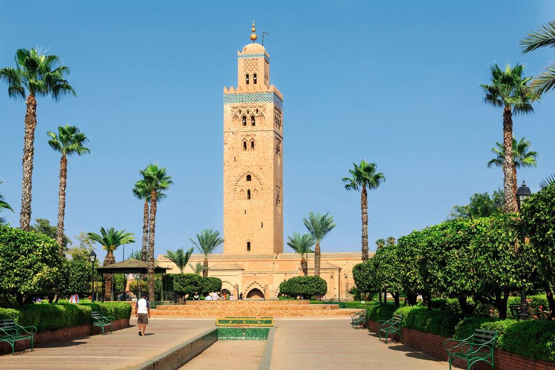 Koutoubia Mosque, Marrakech, Morocco