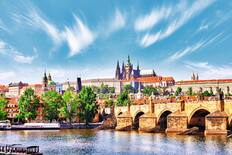 View of Castle and Charles Bridge, Prague