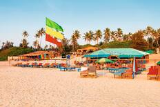 Beach restaurant, North Goa