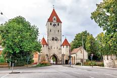 City gate, Regensburg, Germany