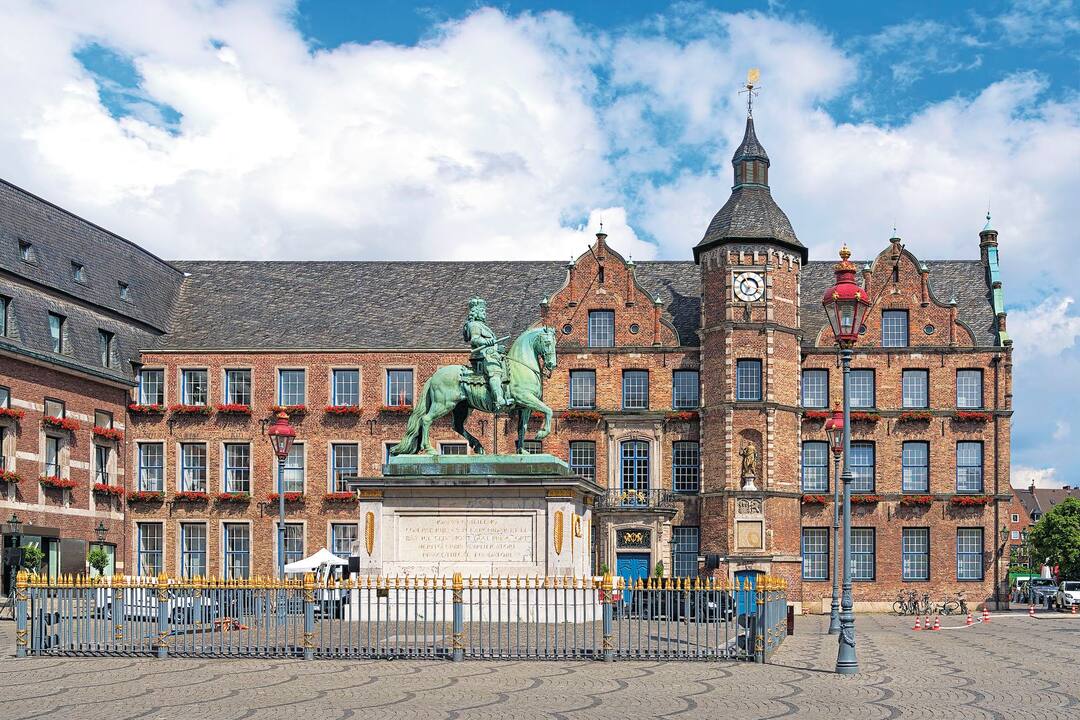 Old Town Hall of Dusseldorf, Germany