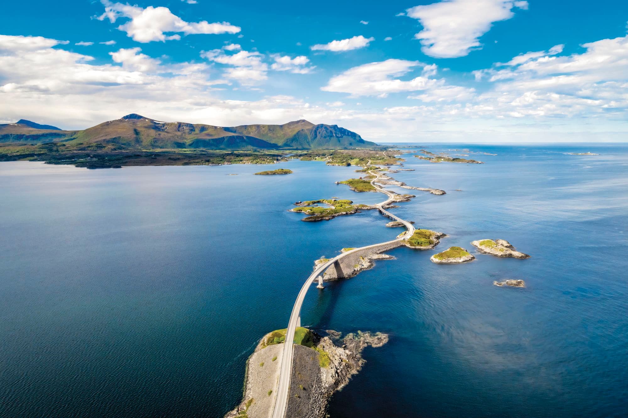 Atlantic Ocean Road in Norway.