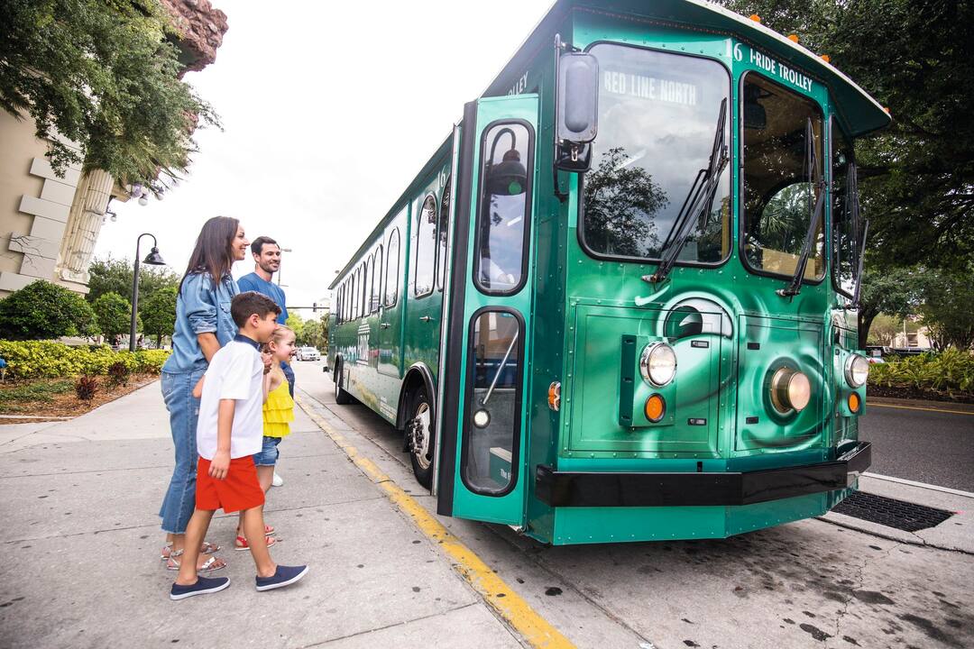 I-Ride Trolley, International Drive, Orlando