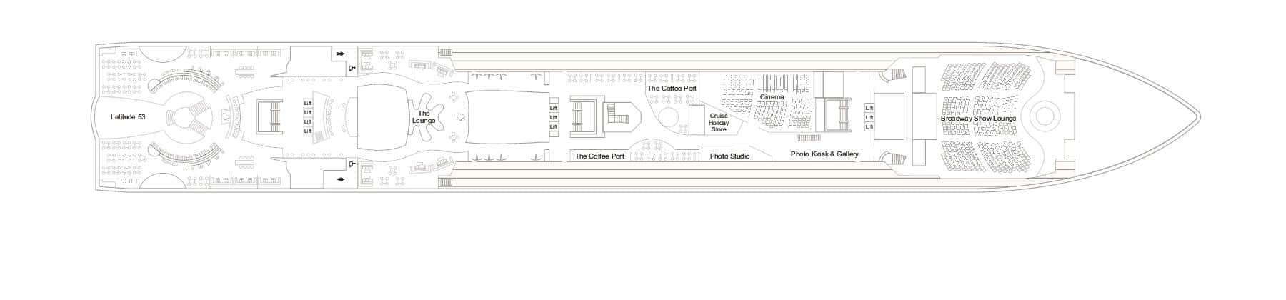 Marella Explorer Deck Plans  Thomson now Marella Cruises