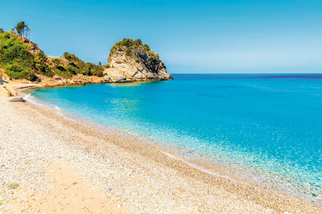 Karlovasi beach, Samos island, Greece