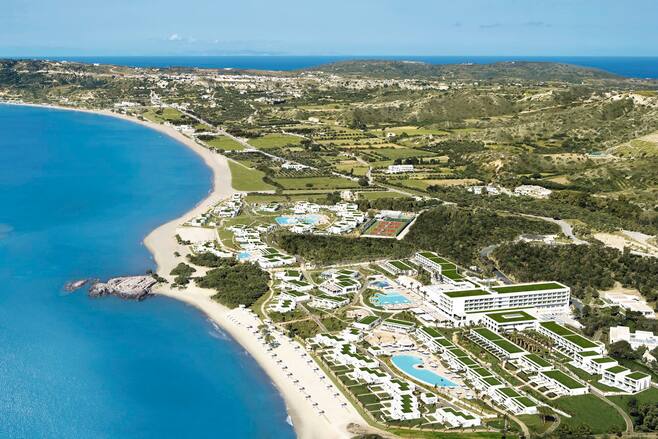 Ikos Aria Resort Map Ikos Aria In Kefalos | Tui.co.uk