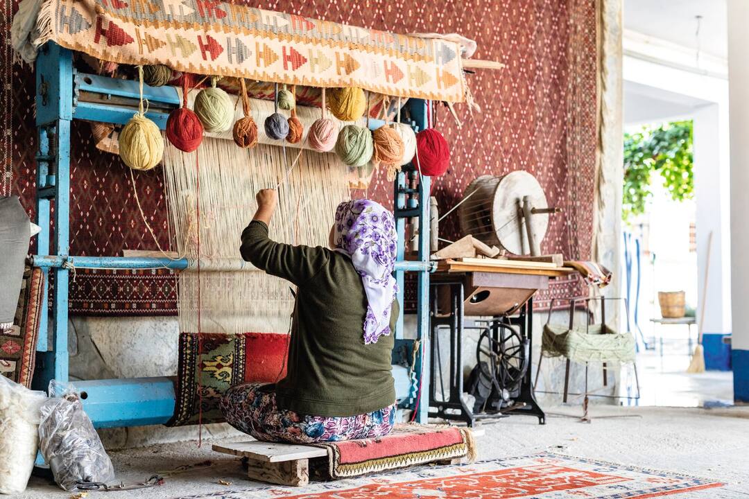 Carpet Factory in Sazkoy, Bodrum, Turkey