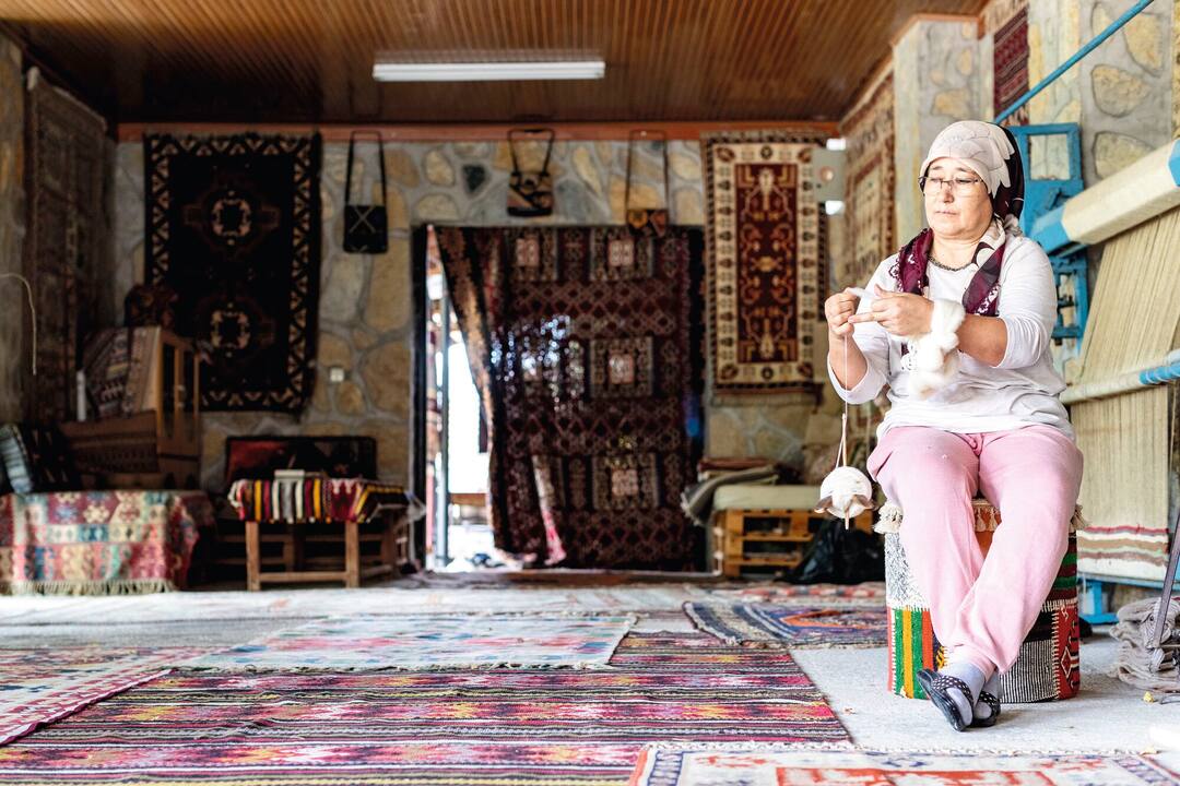 Carpet Factory in Sazkoy, Bodrum, Turkey