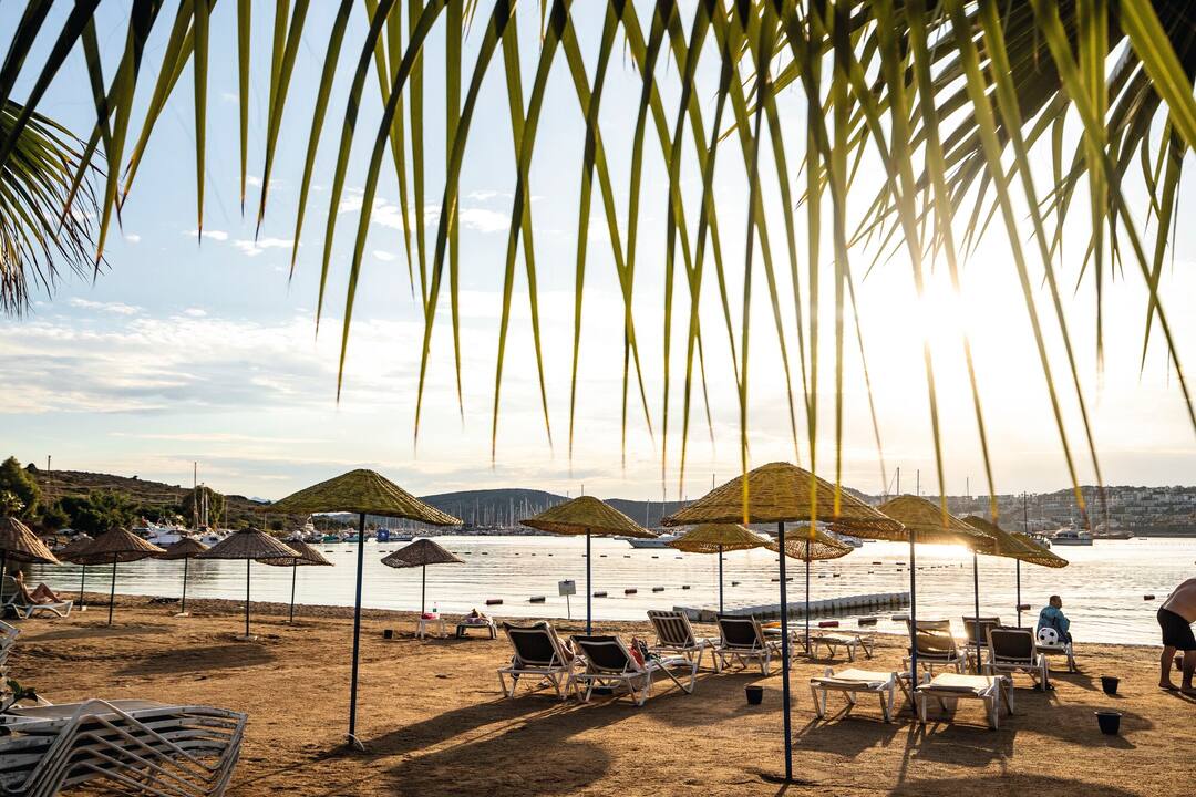 Gumbet Beach, Bodrum, Turkey