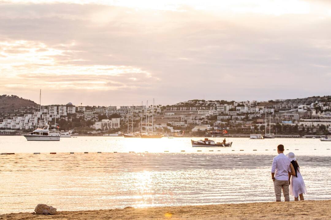 Gumbet Beach, Bodrum, Turkey