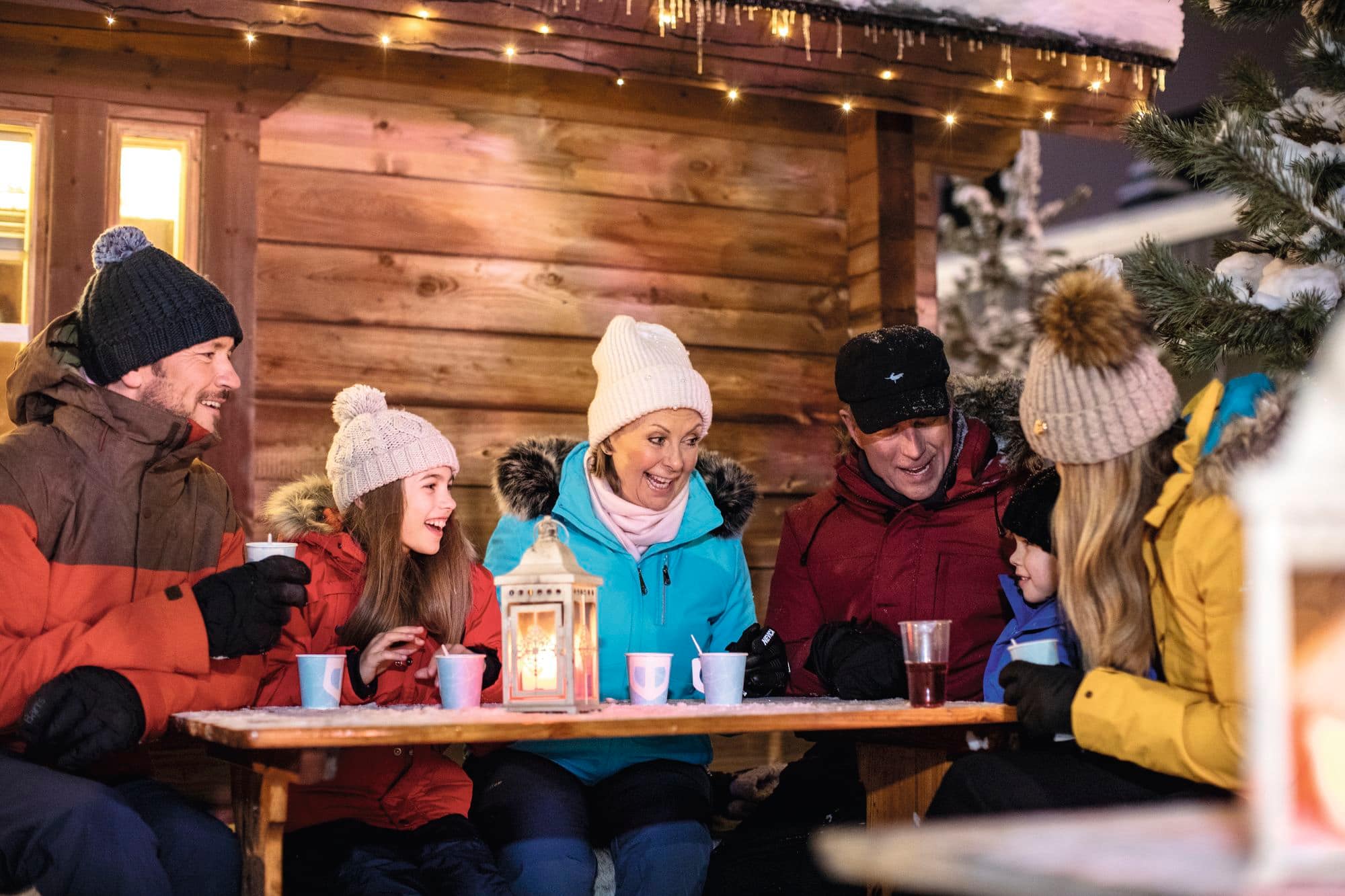 sachin and babi light blue dress What to Wear in Lapland Winter Packing List Finland main image 1